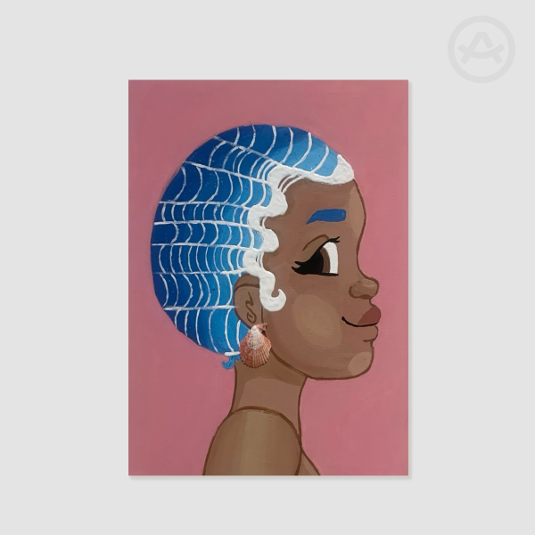 "Finger Waves" Art Print