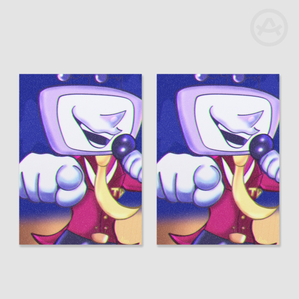 Tenna DELTARUNE Mini Double Sided Photo Card
