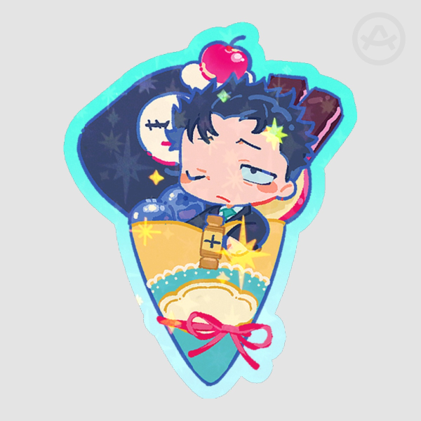 Colored Edge Die Cut Stickers