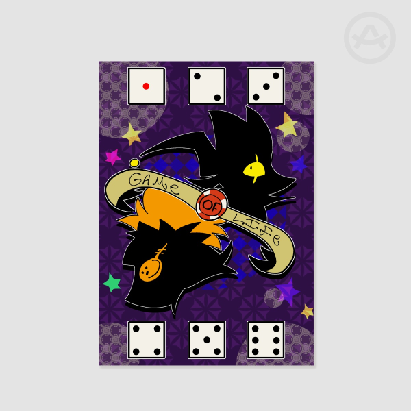 Seam & Jevil "GAME OF LIFE" Poster