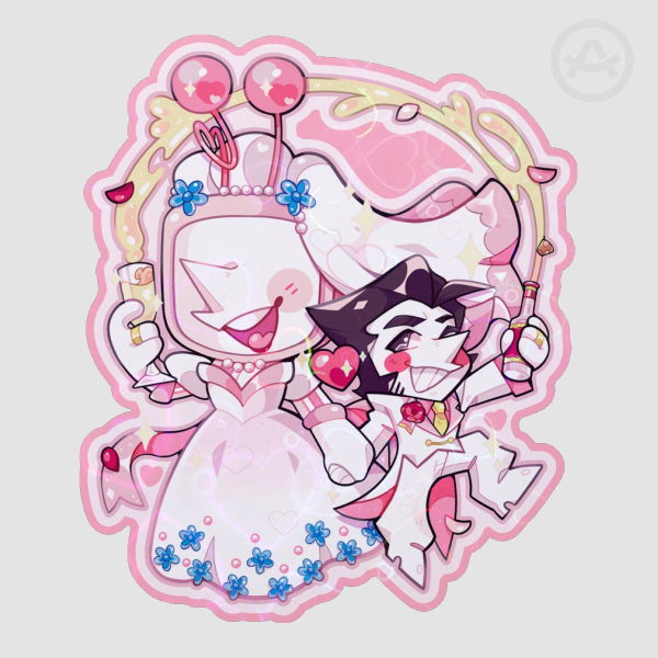 Wedding Spamtenna Sticker