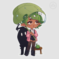 Kore and Krobus Sticker