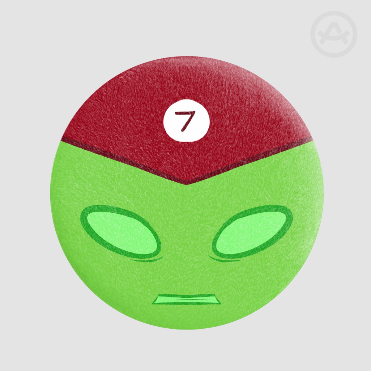 Crowbar 07 | 44mm Plush Badge