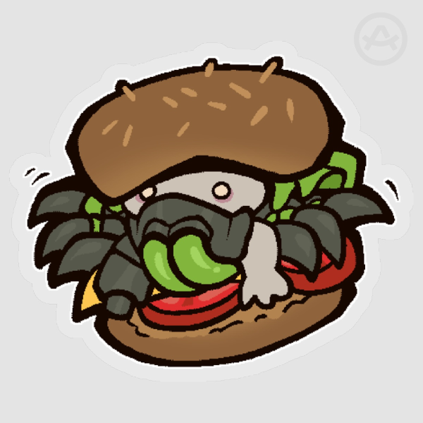 Urgot Burger (sticker)