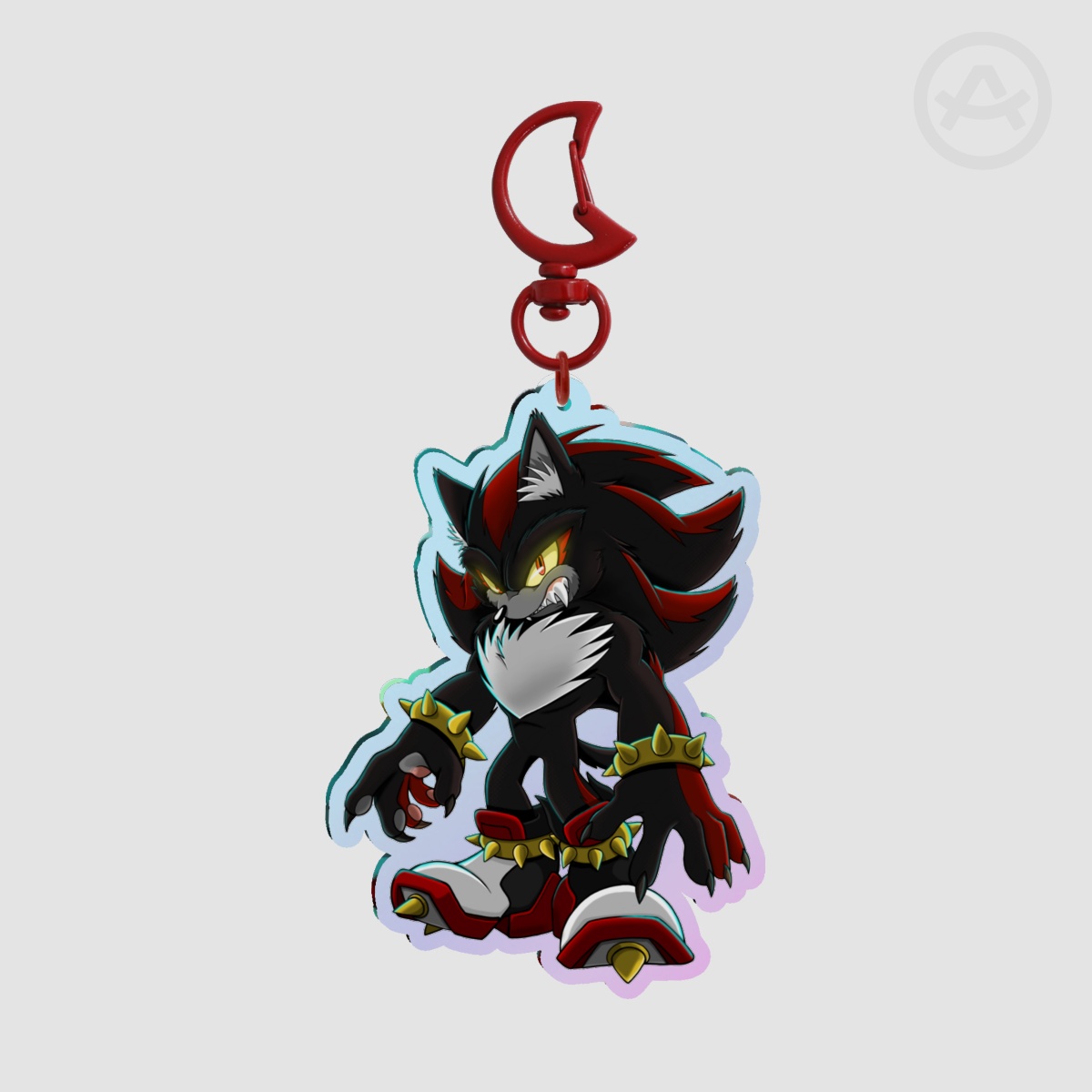 Werehog Shadow Rainbow Acrylic Keychains