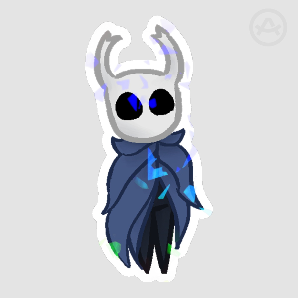 The Knight || Hollow Knight Die Cut Sticker