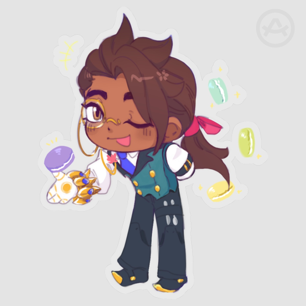 Royal Butler Miniweaver Clear Sticker
