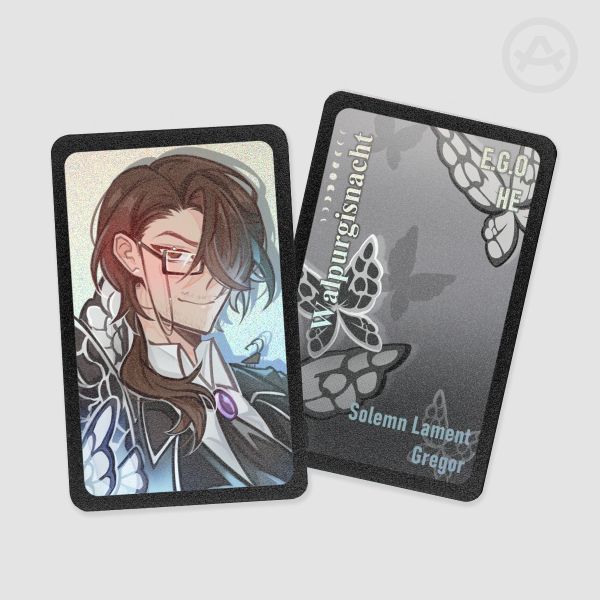 Limbus Company Gregor | Solemn Lament | Holographic Photocard