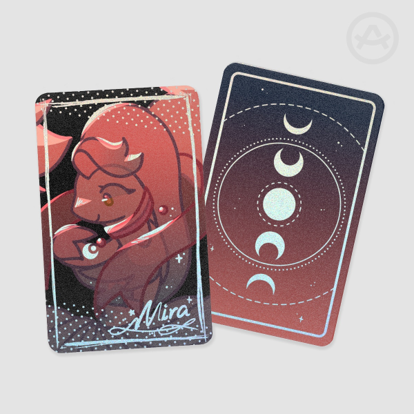 Mira Blood Moon Holographic Photocards