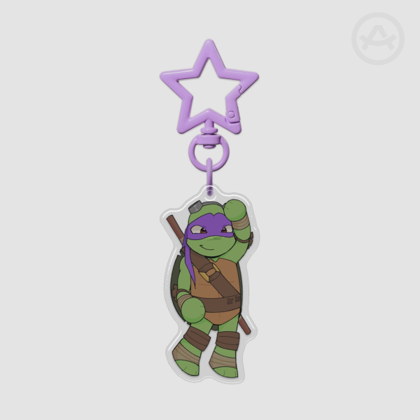 TMNT2012 Donnie Epoxy Keychain