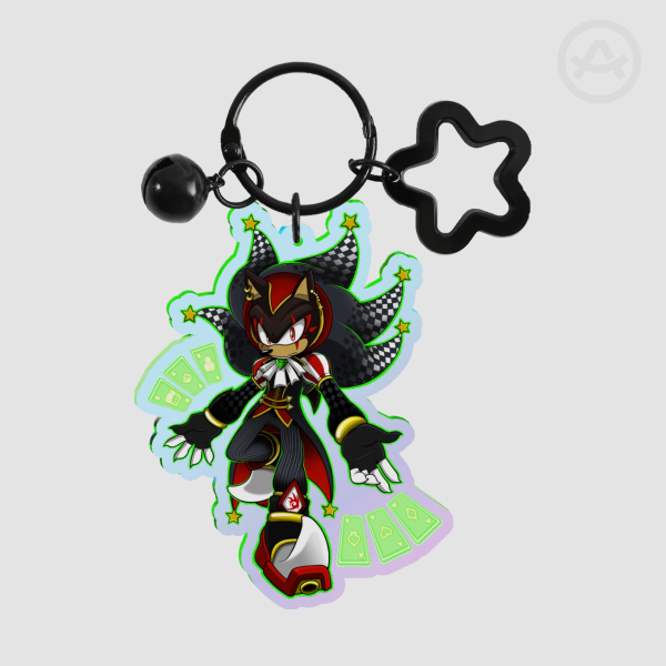 Jester Shadow Rainbow Acrylic Keychains