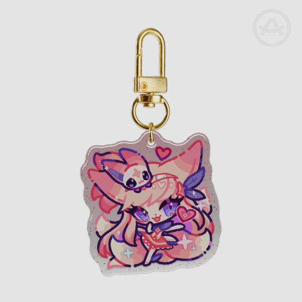 Little Star Guardian Ahri Keychain