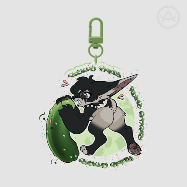 !Pickle Keychain!