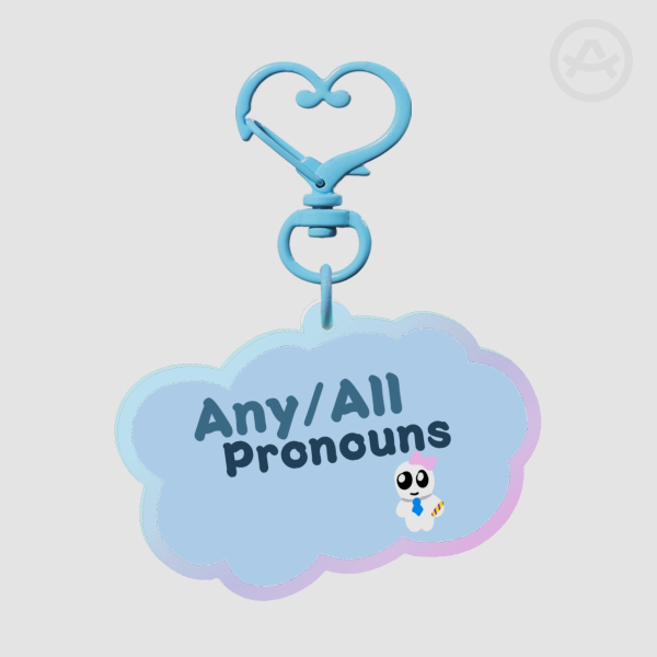 Any/All Rainbow Acrylic Keychain