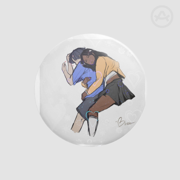 Sebell art! Round Badges (Button Pins)