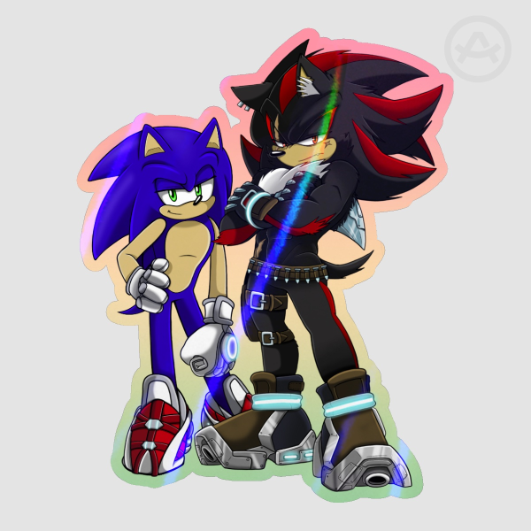 Terios Sonadow Colored Edge Die Cut Stickers