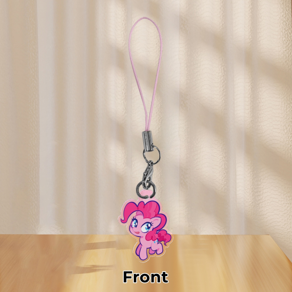 Pinkie Pie - Acrylic Phone Charm | My Little Pony Series