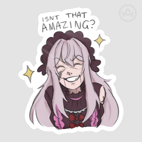Porcelain Maid Sticker