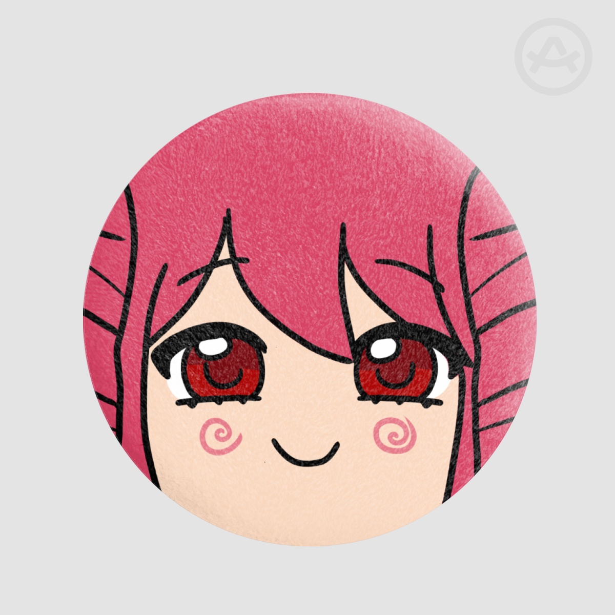 Kasane teto Plush Badge