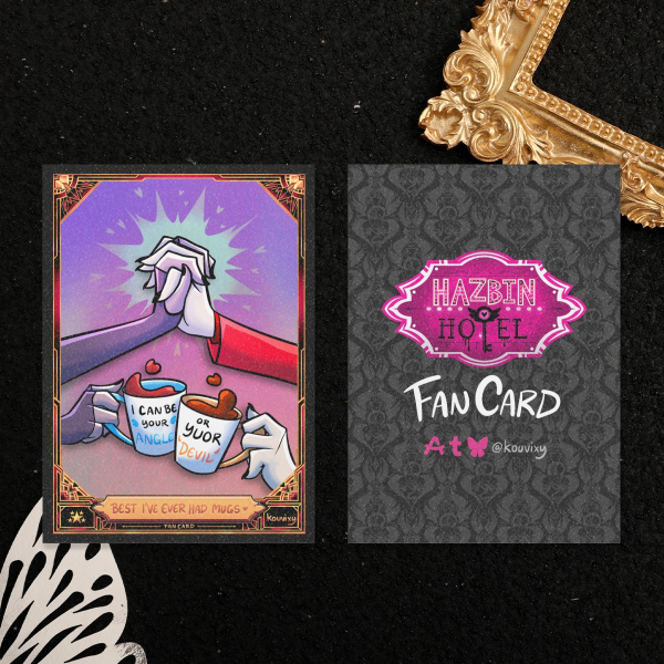 Chaggie Mugs Fan Card