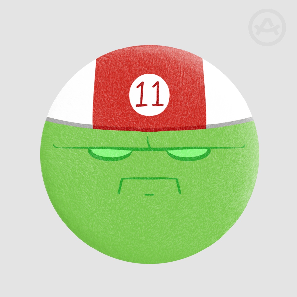 Matchsticks 11 | 58mm Plush Badge