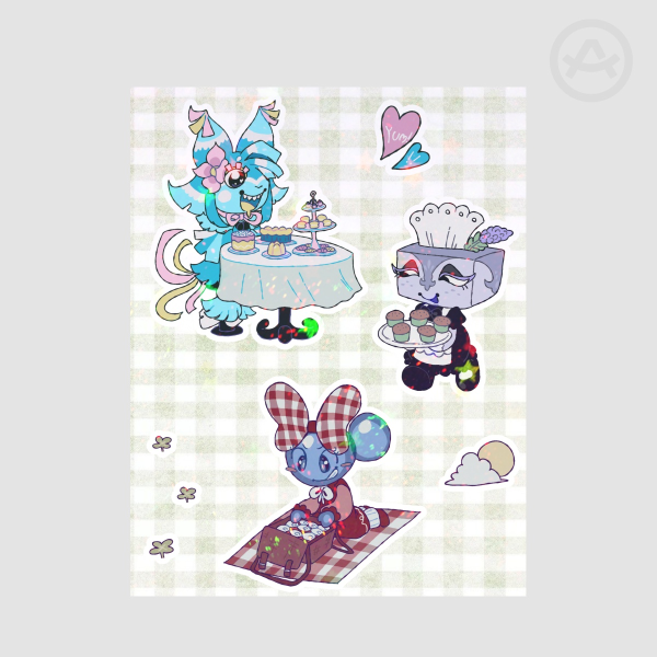 Spring Dandy's World Skins Sticker Sheet