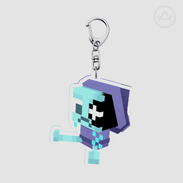 2.5 Inch Dandy's World - Astro Acrylic Keychain