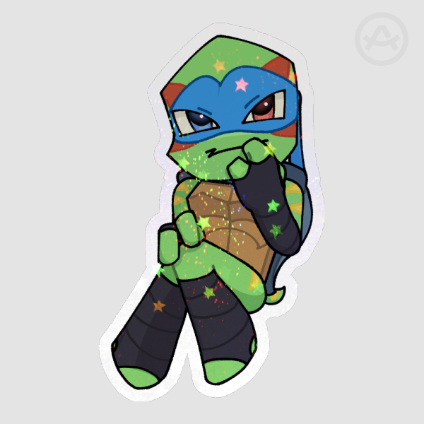 ROTTMNT Leo Sticker