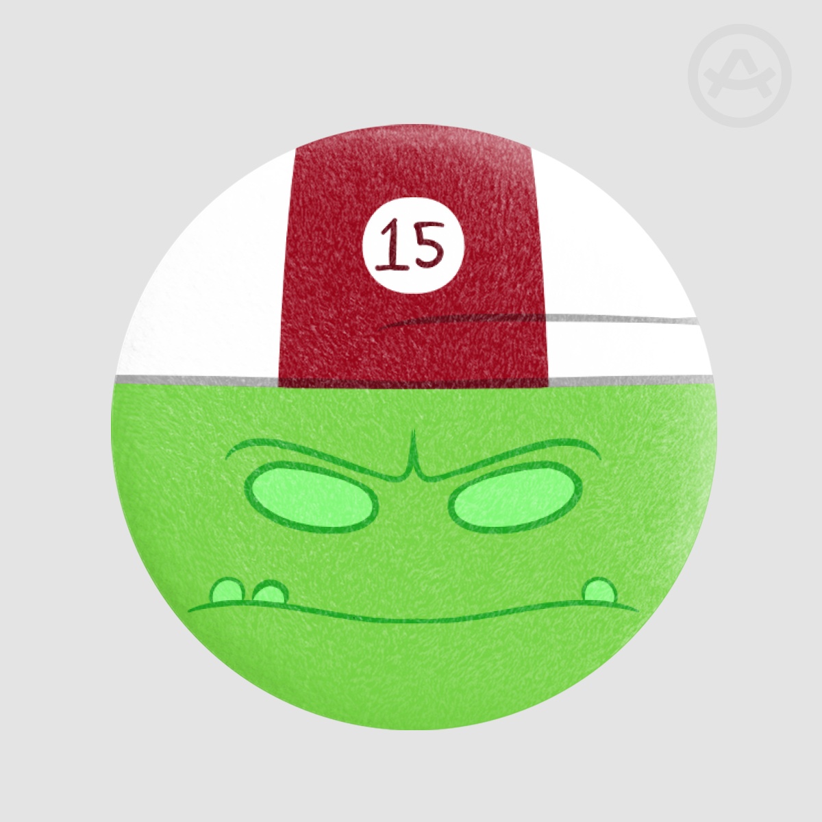Cans 15 | 44mm Plush Badge