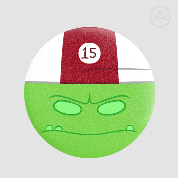 Cans 15 | 44mm Plush Badge