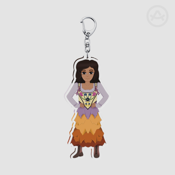 Lucy Gray Baird Clear Acrylic Keychain