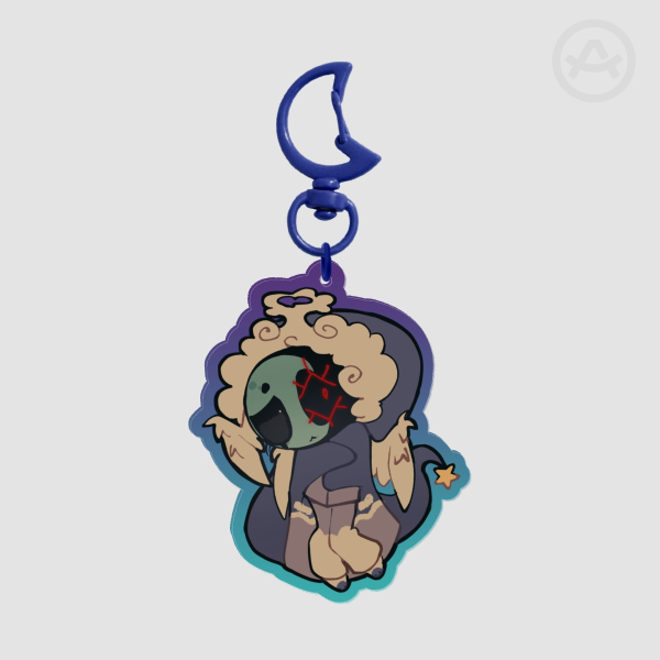 RS Mimicker Astro Clear Acrylic Keychain