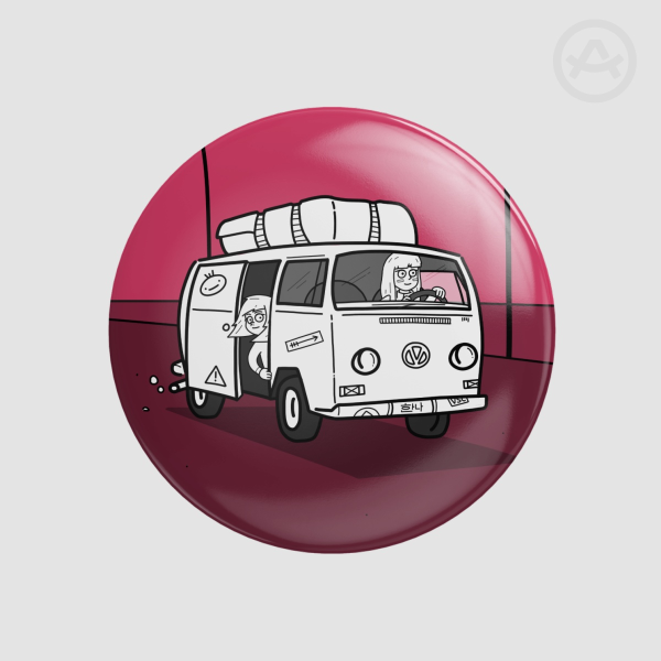 Combi Round Badges (Button Pins)