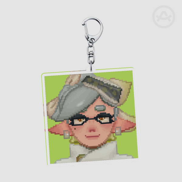 Marie splatoon 3 keychain