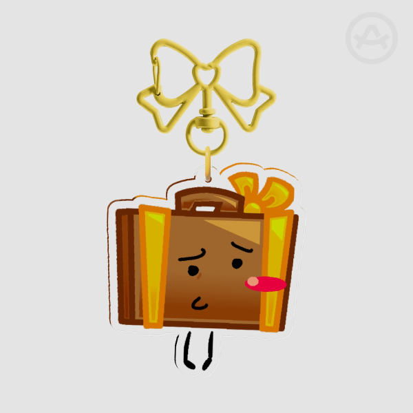 Suitcase (Inanimate Insanity) Acrylic Keychain