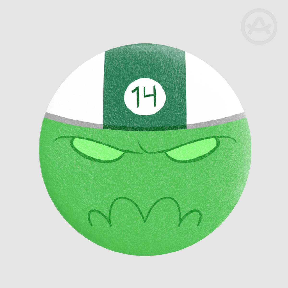 Quarters 14 | 44mm Plush Badge
