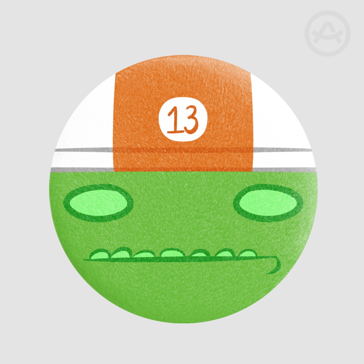 Biscuits 13 | 58mm Plush Badge