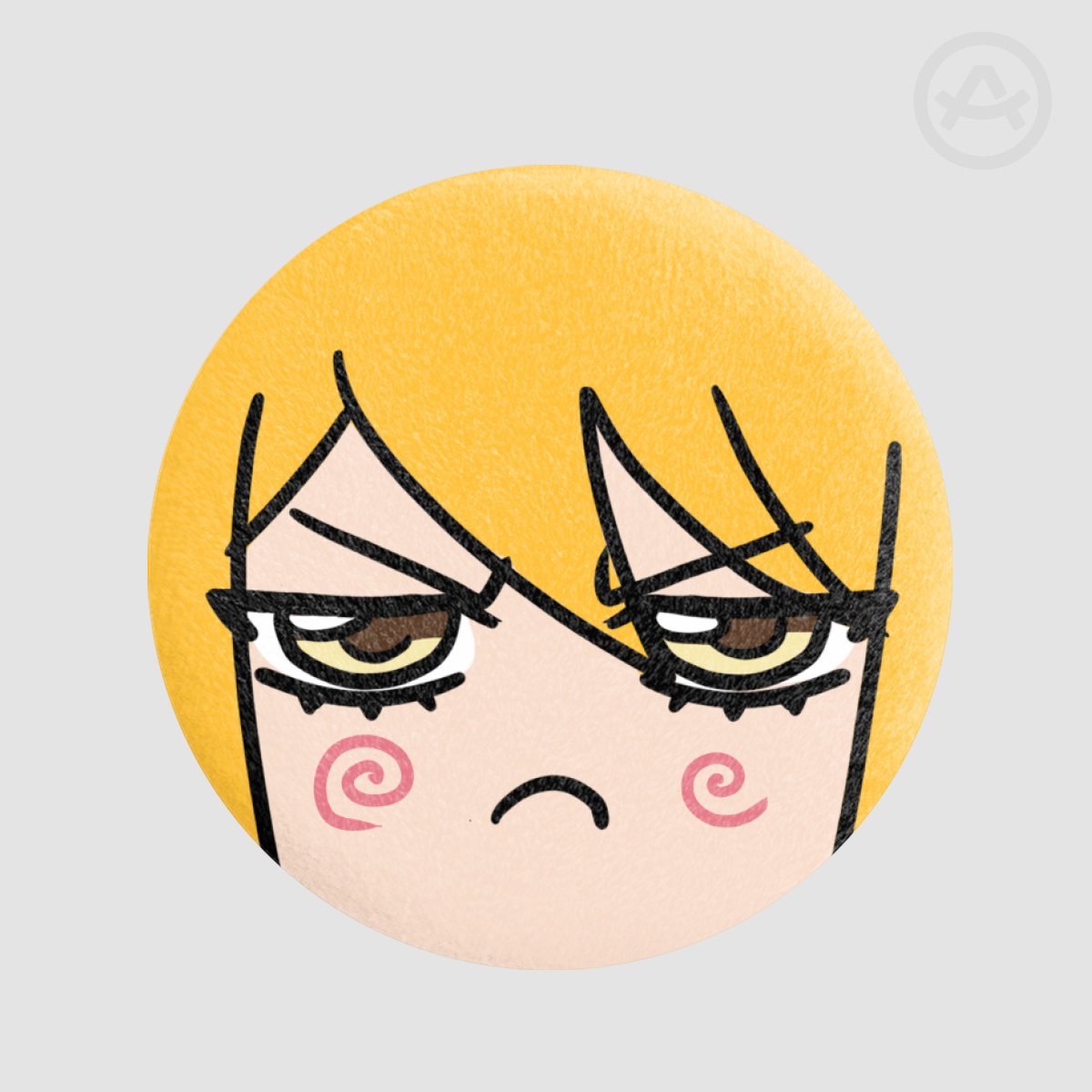 Akita Neru Plush Badge