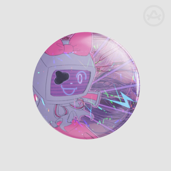 Twenny Marvelous Button Pin