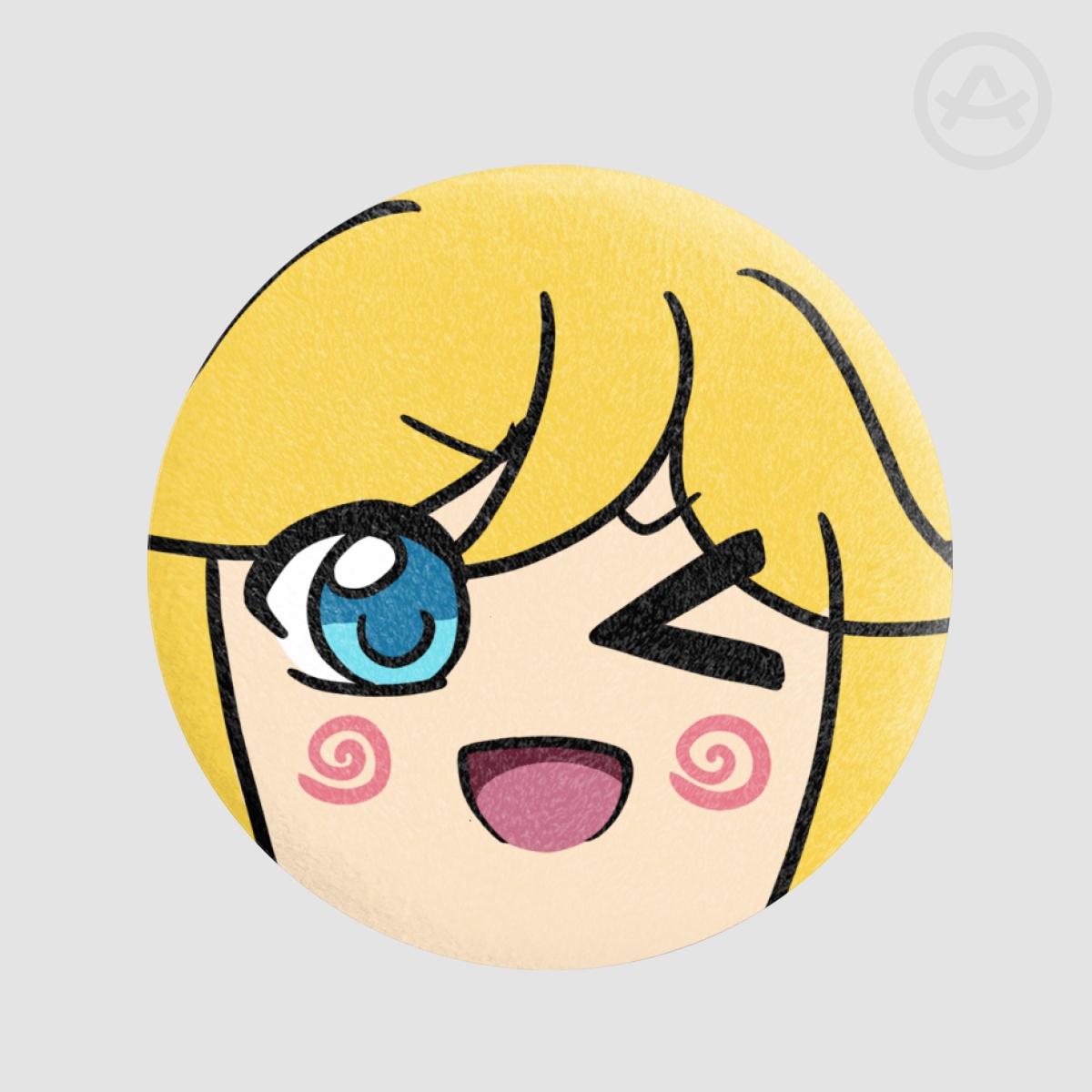 Len kagamiene Plush Badges