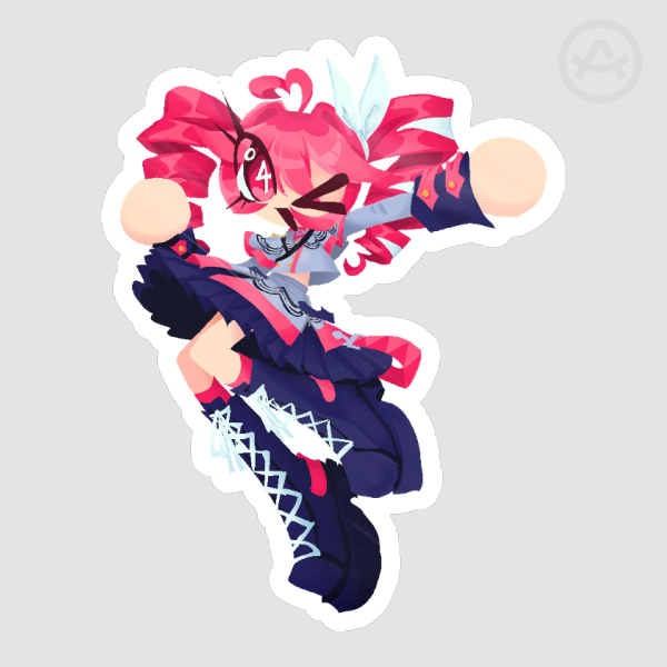 Chibi Kasane Teto SynthV Sticker