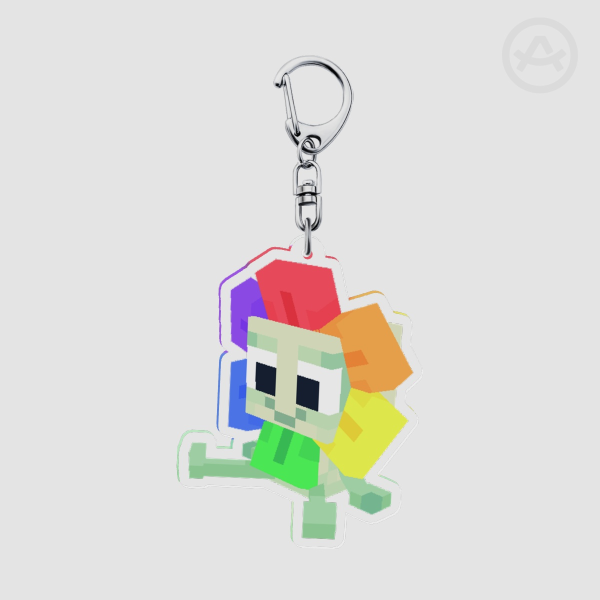 2.5 Inch Dandy's World - Dandy Acrylic Keychain