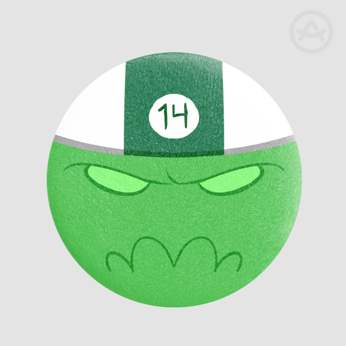 Quarters 14 | 58mm Plush Badge