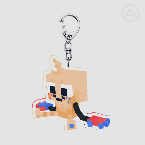 2.5 Inch Dandy's World - Goob Acrylic Keychain