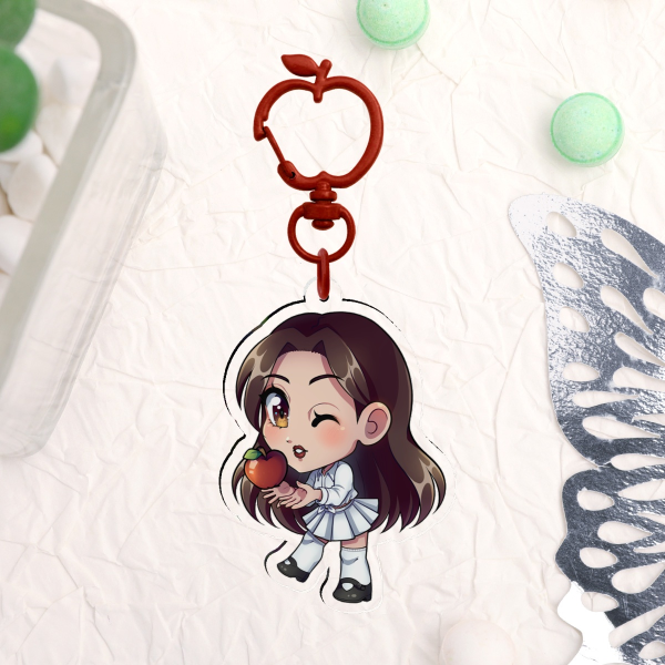 LOONA Yves New Clear Acrylic Keychains