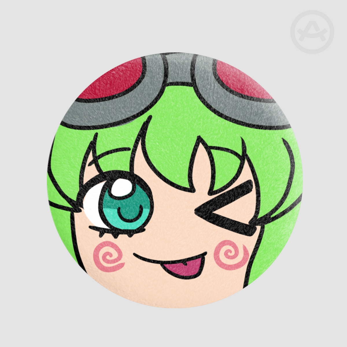 Gumi plush badge