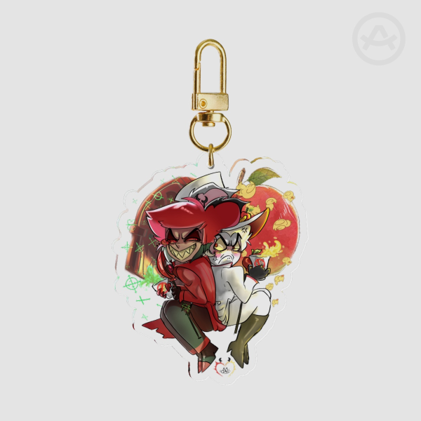 Raddioapple - Hazbin Hotel - Keychain