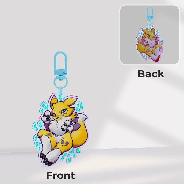 Rena Rainbow Acrylic Keychains