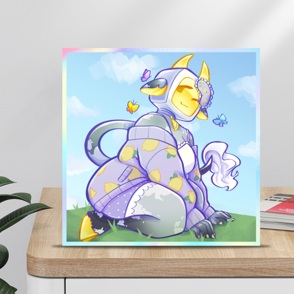 Sitrus "Sunny Field" Art board 5.51 inch x 5.51 inch (14 cm x 14 cm)