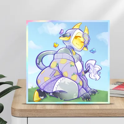 Sitrus "Sunny Field" Art board 5.51 inch x 5.51 inch (14 cm x 14 cm)
